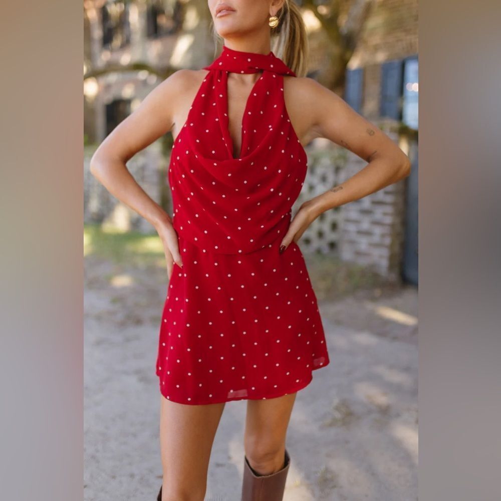 NWT Vestique Christmas Wish Mini Dress